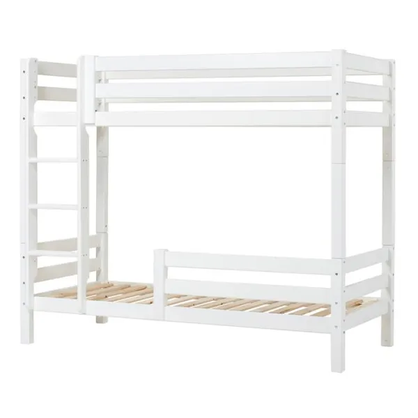 Hoppekids ECO Luxury hohes Etagenbett mit Leiter und Sicherheitsgitter - 90 x 200 cm