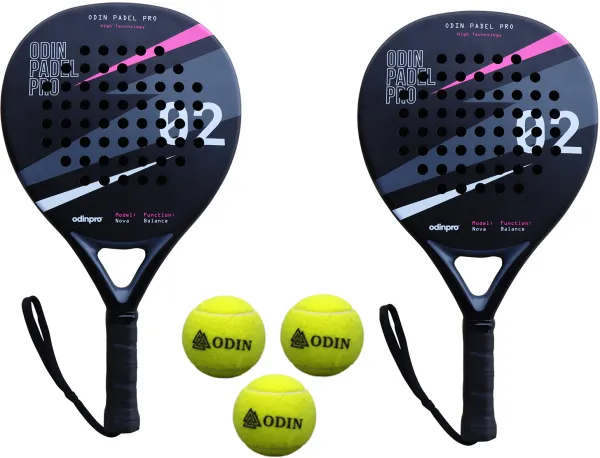 Odin Padel ANGEBOT (Odin Padel Nova Balance + Odin Padel Bälle - 3 Stk.)